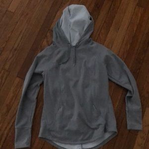 grey hoodie